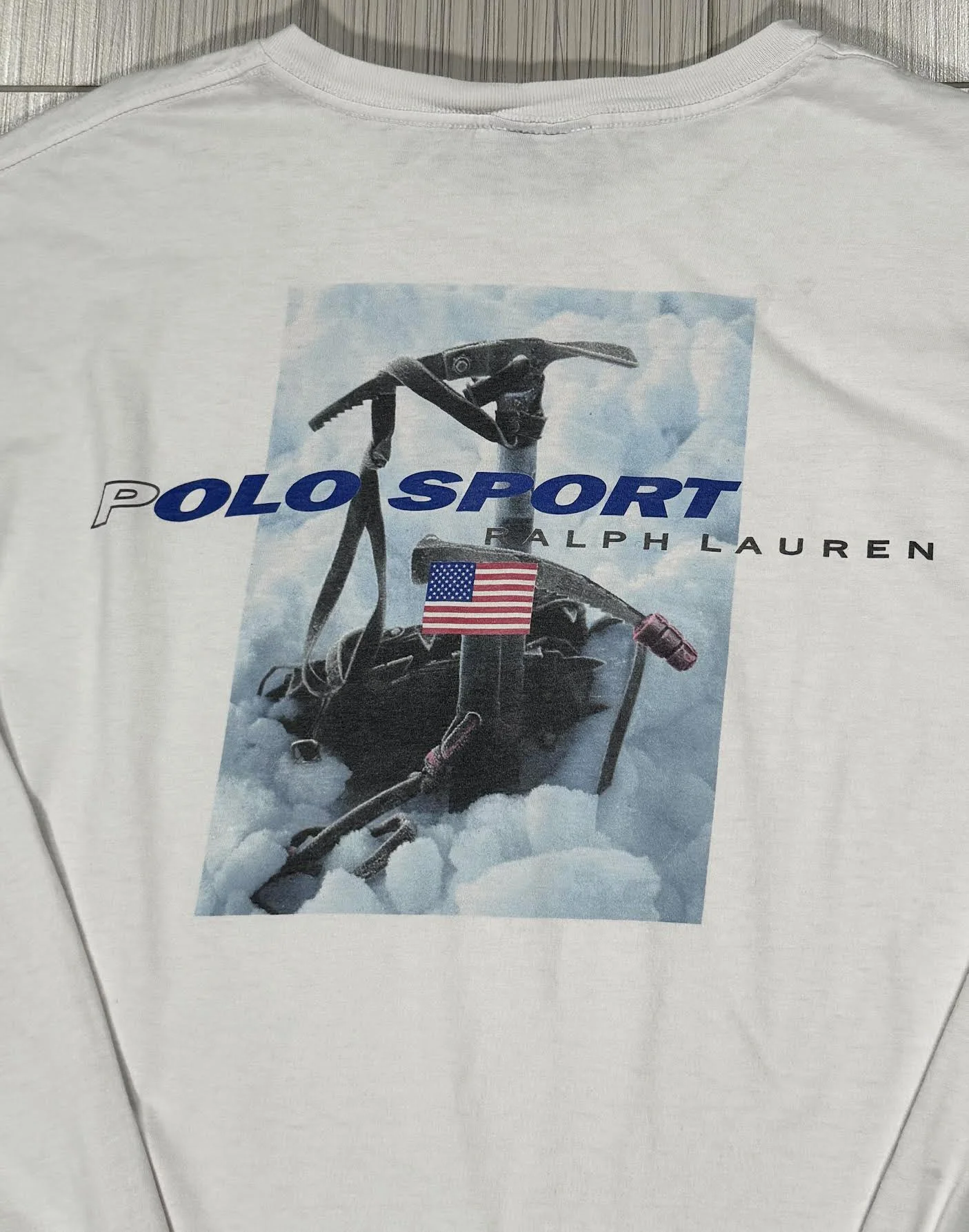 Vintage Polo Sport Ralph Lauren Arctic Challenge Long Sleeve Shirt